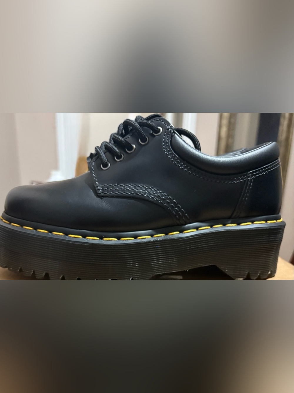 Women’s Dr. Martens 8053 5-Eye Platform Casual Shoe